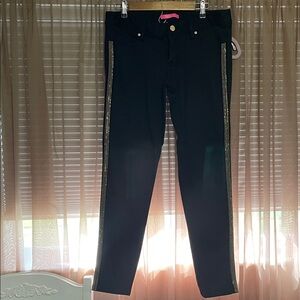 Lilly Pulitzer Black Worth skinny Pants